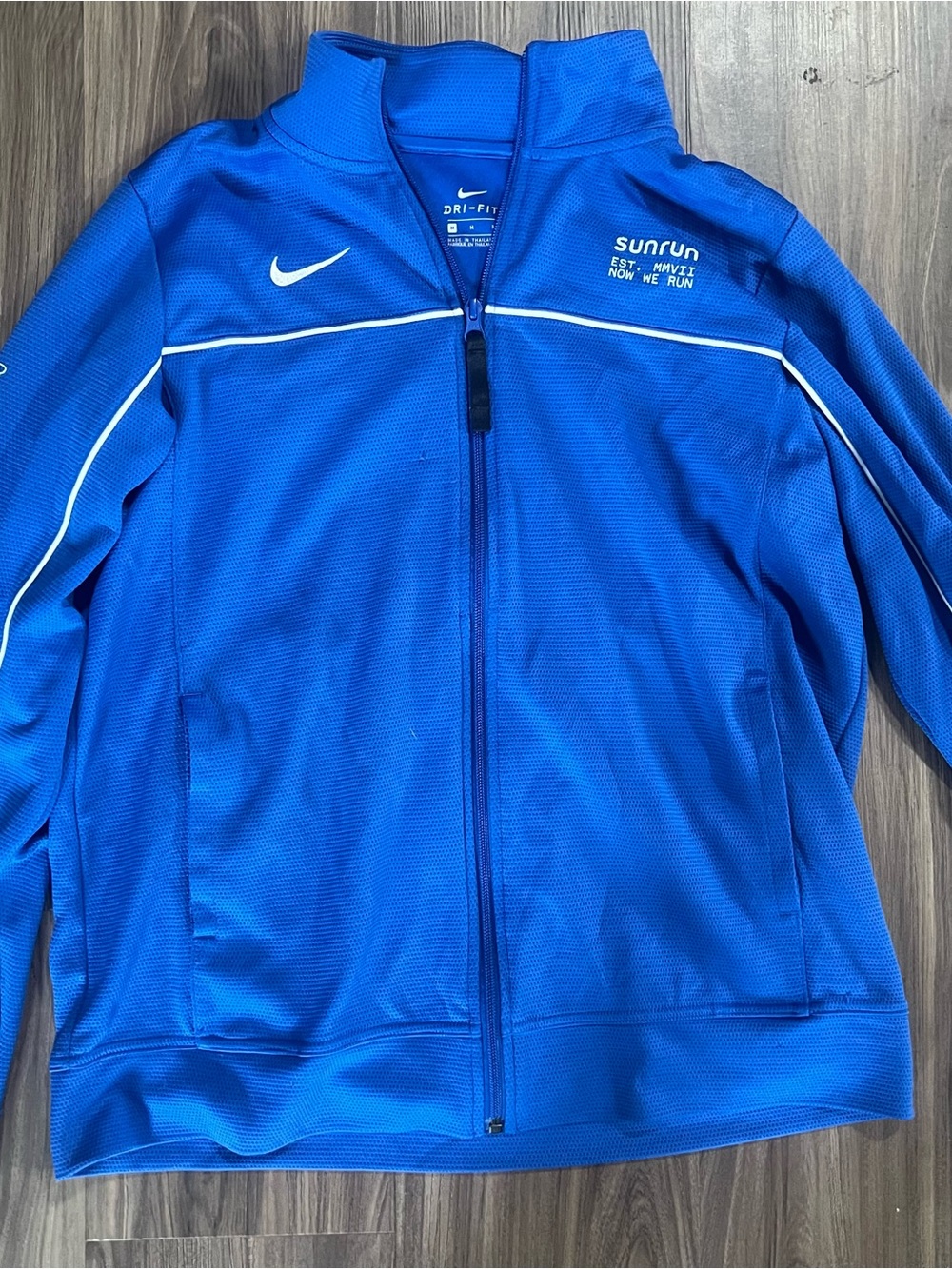 Nike Women’s Blue Dri-FIT Full-Zip Jacket